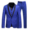 New Fashion Handsome Dark Gray Mens Suit Groom Suit Wedding Suits For Best Men Slim Fit Groom Tuxedos For Man(Jacket+Vest+Pant)