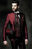 Latest Coat Pant Designs Beige Men Suit Prom Tuxedo Slim Fit 3 Piece Groom Wedding Suits For Men Custom Blazer Terno Masuclino
