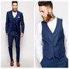 Latest Coat Pant Designs Beige Men Suit Prom Tuxedo Slim Fit 3 Piece Groom Wedding Suits For Men Custom Blazer Terno Masuclino