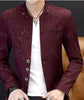 HO 2019 Men 's casual collar collar blazers youth handsome trend Slim print blazers