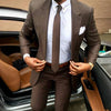 Mens Suits (Jacket+Pants) Casual Designer Summer Beach Wedding Blue Blazer White Pants 2 Pieces Street Prom Best M