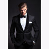 Mens Suits (Jacket+Pants) Casual Designer Summer Beach Wedding Blue Blazer White Pants 2 Pieces Street Prom Best M