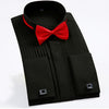 PAULKONTE Made Men Slim Fit Suits Double Breasted Black Blue Formal Wedding Tuxedos Party Gift Classic Men's Suit (Jacket+Pants)