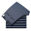 Icpans Mens Suit Pants Summer Men Dress Pants Straight Business Office Mens Formal Pants Big Size Classic Trousers Male