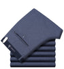 Icpans Mens Suit Pants Summer Men Dress Pants Straight Business Office Mens Formal Pants Big Size Classic Trousers Male