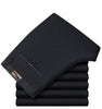 Icpans Mens Suit Pants Summer Men Dress Pants Straight Business Office Mens Formal Pants Big Size Classic Trousers Male