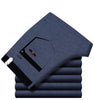 Icpans Mens Suit Pants Summer Men Dress Pants Straight Business Office Mens Formal Pants Big Size Classic Trousers Male