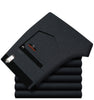 Icpans Mens Suit Pants Summer Men Dress Pants Straight Business Office Mens Formal Pants Big Size Classic Trousers Male