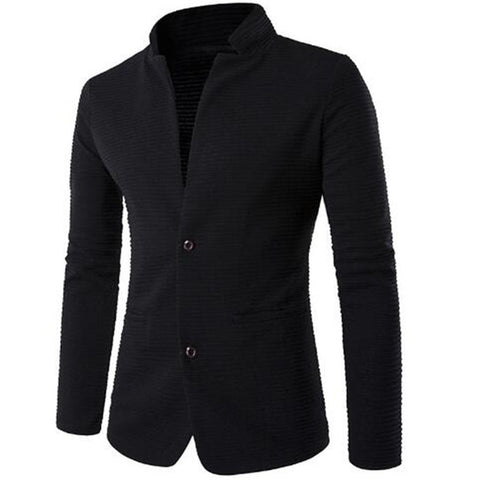 2018 Brand Clothing Casual Blazers Men Fashion Plus Size Business Slim Fit Jacket Suits Masculine Blazer Coat Button Suit