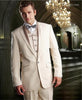 New Fashion Handsome Dark Gray Mens Suit Groom Suit Wedding Suits For Best Men Slim Fit Groom Tuxedos For Man(Jacket+Vest+Pant)