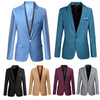 Fashion Spring Autumn Men Blazer Long Sleeve Solid Color Slim Man Casual Thin Suit Jacket Office Blazers Plus Size S-6XL AIC88