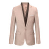 Fashion Spring Autumn Men Blazer Long Sleeve Solid Color Slim Man Casual Thin Suit Jacket Office Blazers Plus Size S-6XL AIC88